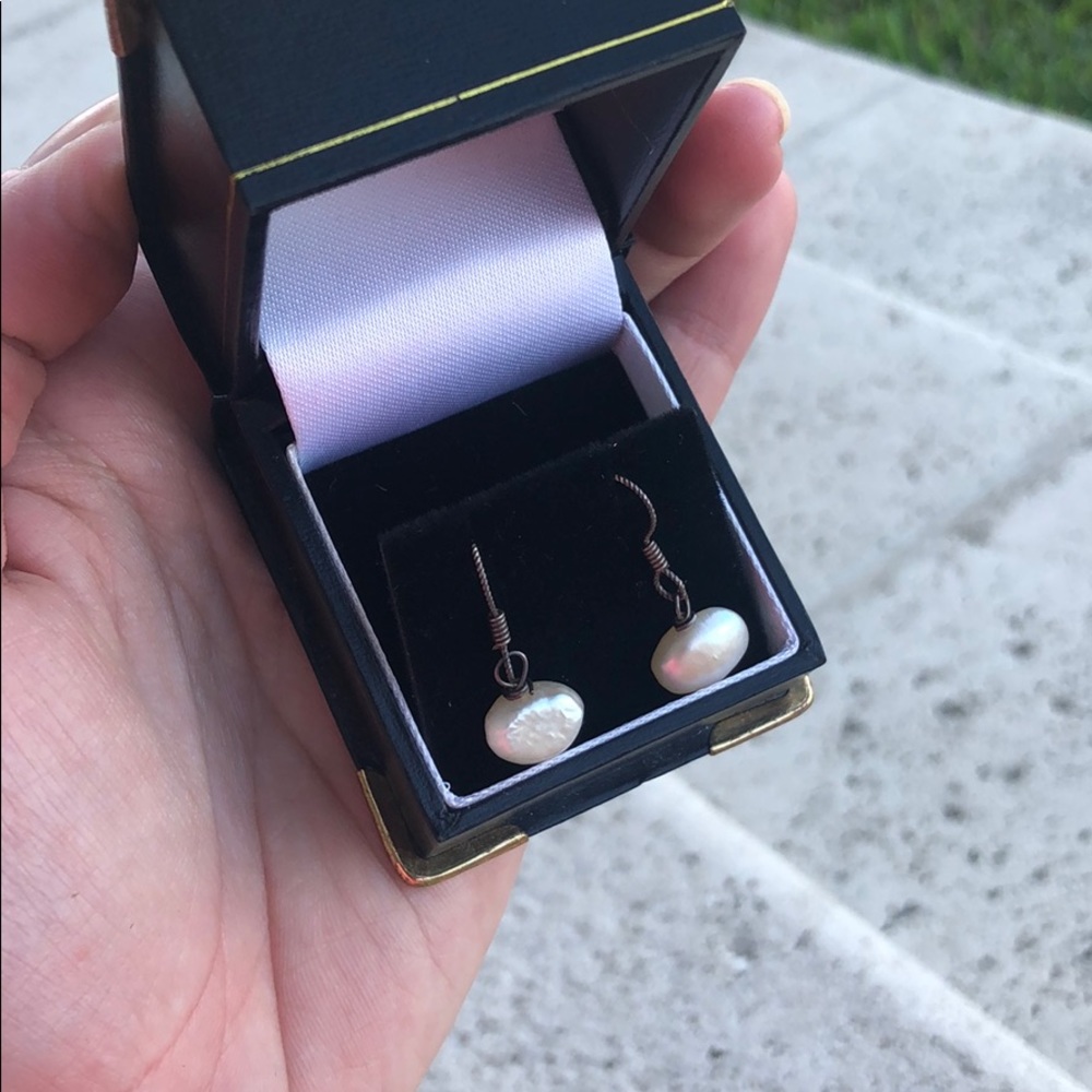 Pearl Drop Earring - image 2